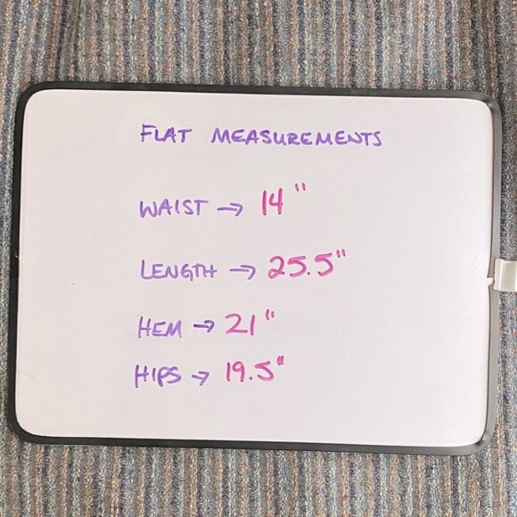 Vintage Ziba Grey Blue Wool Striped Pencil Skirt  S - Picture 5 of 10